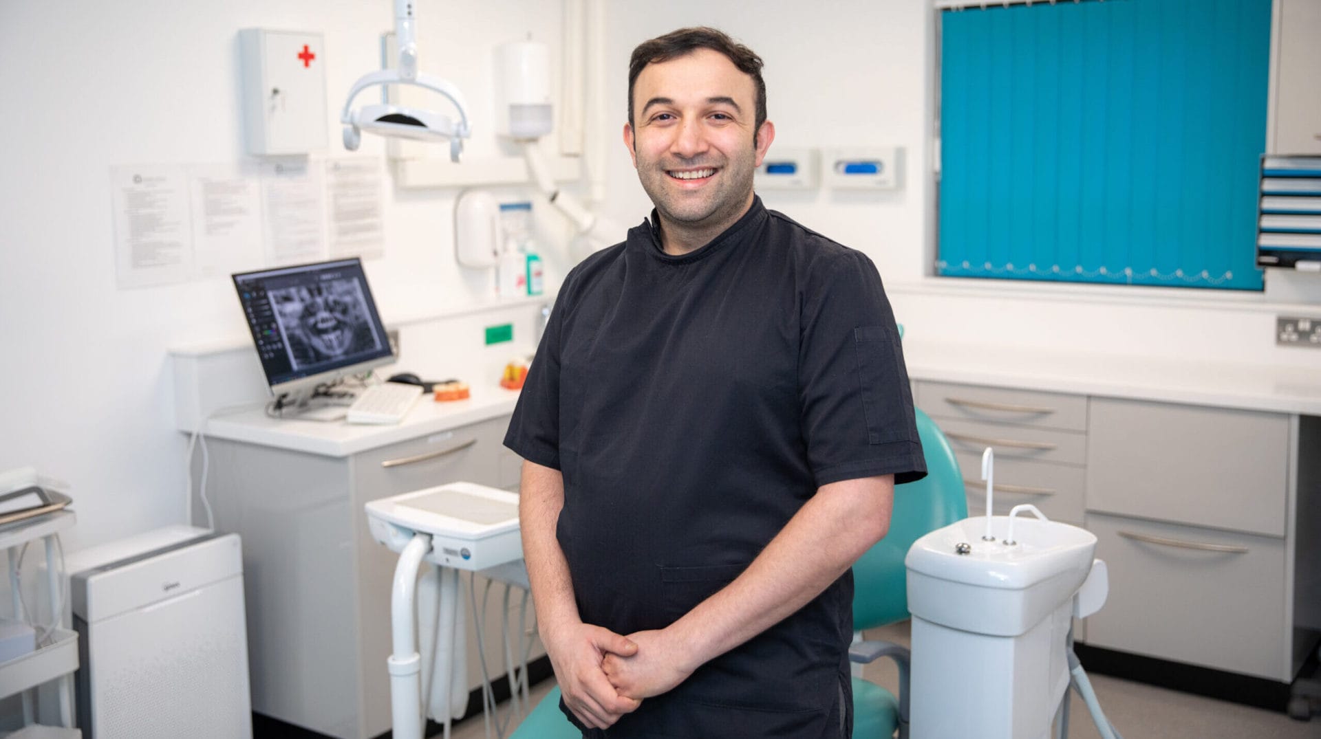 Aesthetique Dental Care clinic interior and reception area