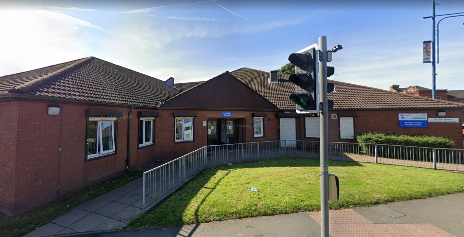 Inside All Saints Medical Centre