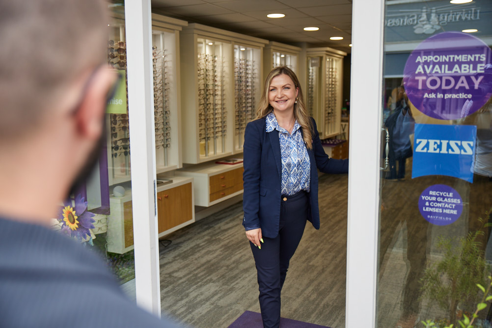 Bayfields Opticians & Audiologists Headingley clinic interior and personalised care