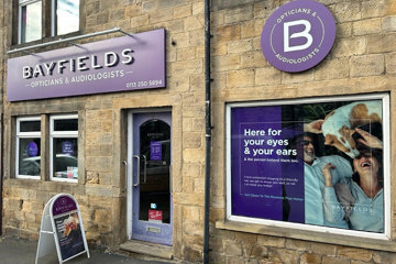 Bayfields Opticians and Audiologists Yeadon practice location