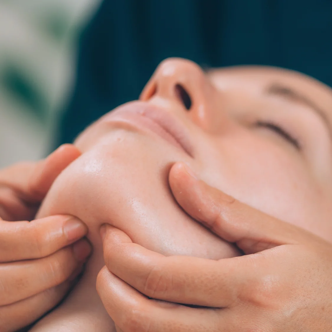 Myofascial release treatment therapy session