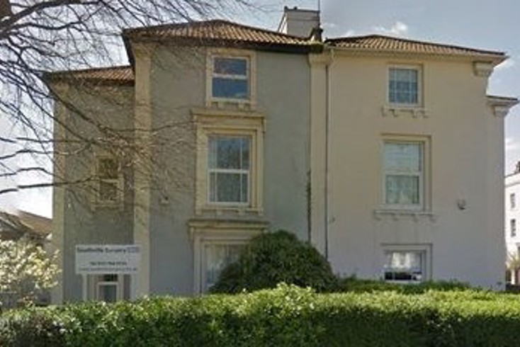 Southville Surgery exterior, 67 Coronation Road