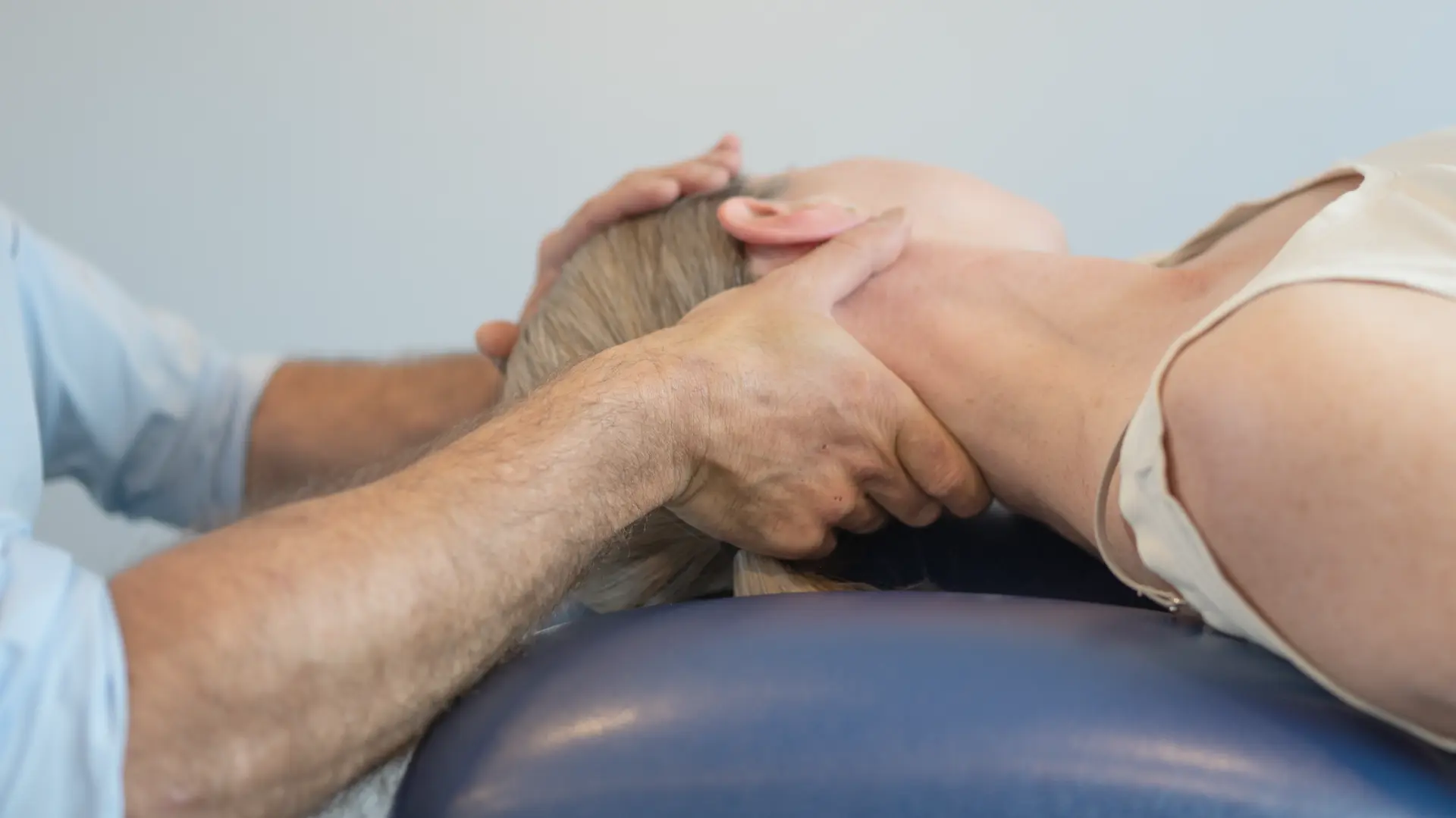 Treatment action shot