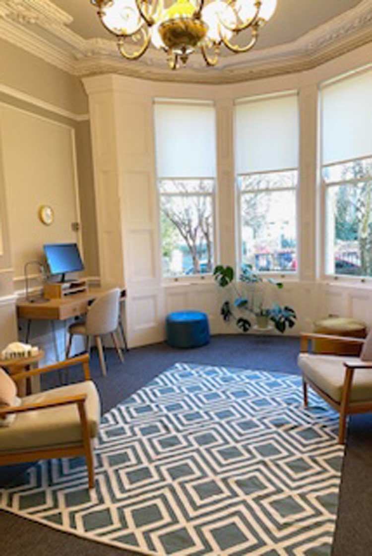Bristol CBT Clinic therapy room 2