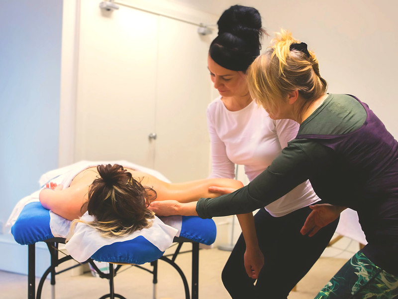 Holistic therapy and wellness practice space