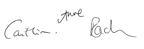 Professional credentials and practitioner signatures