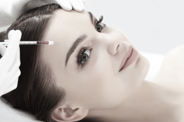 Anti-wrinkle injection treatment demonstration