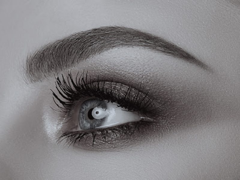 Ombre brows beauty treatment result