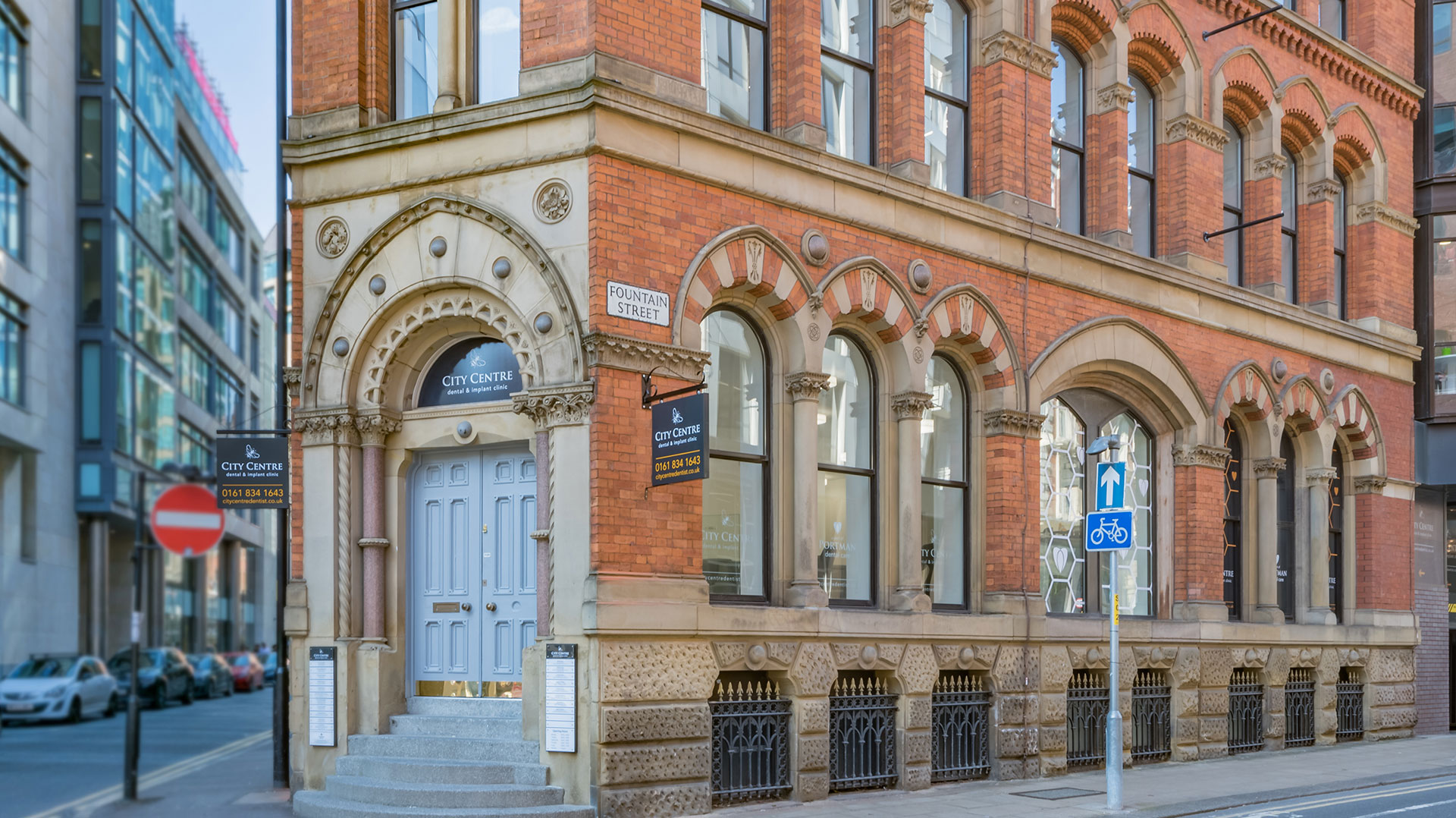 City Centre Dental & Implant Clinic homepage hero image
