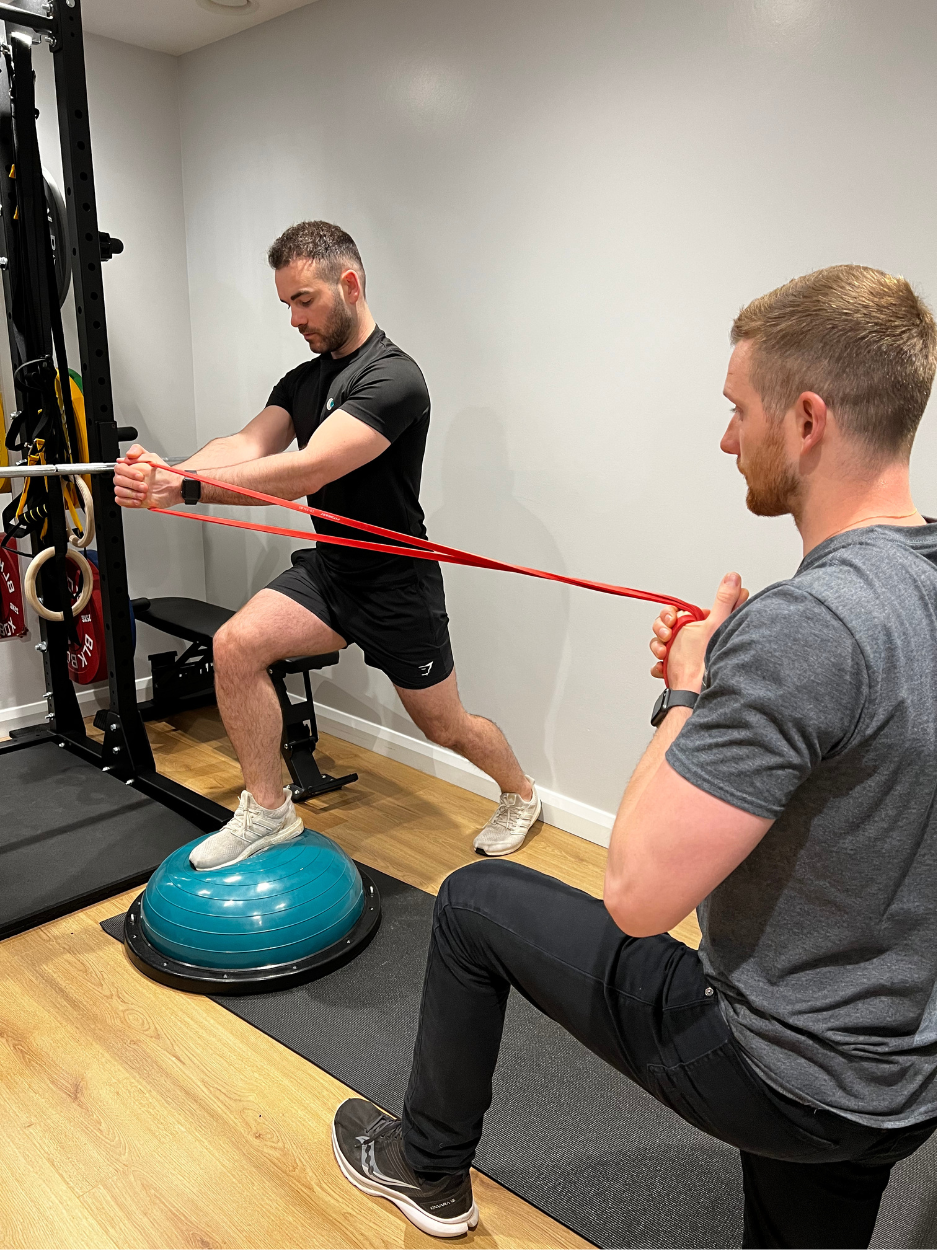 Physiotherapy treatment room
