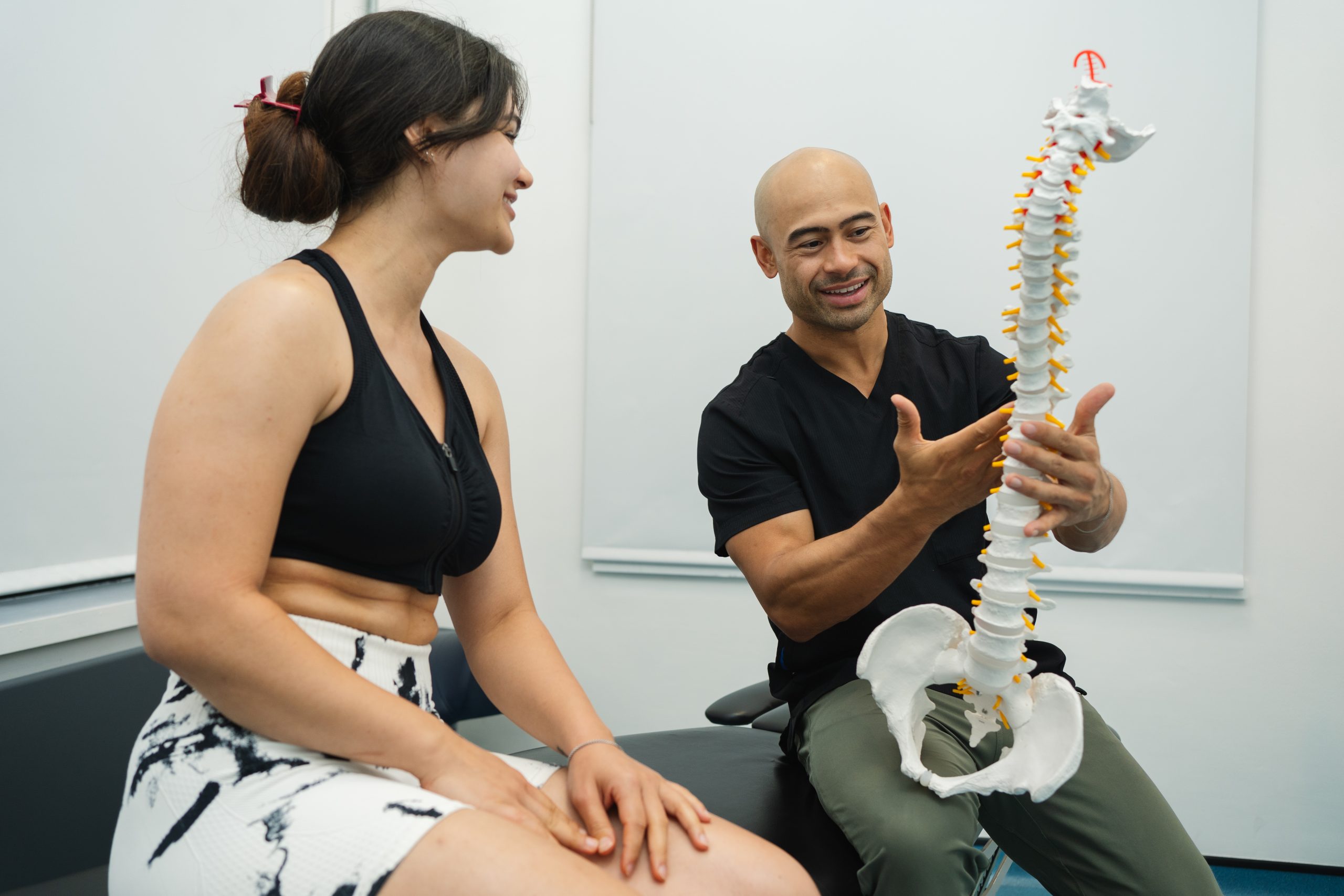 Corrective Pain Relief Manchester clinic treatment room