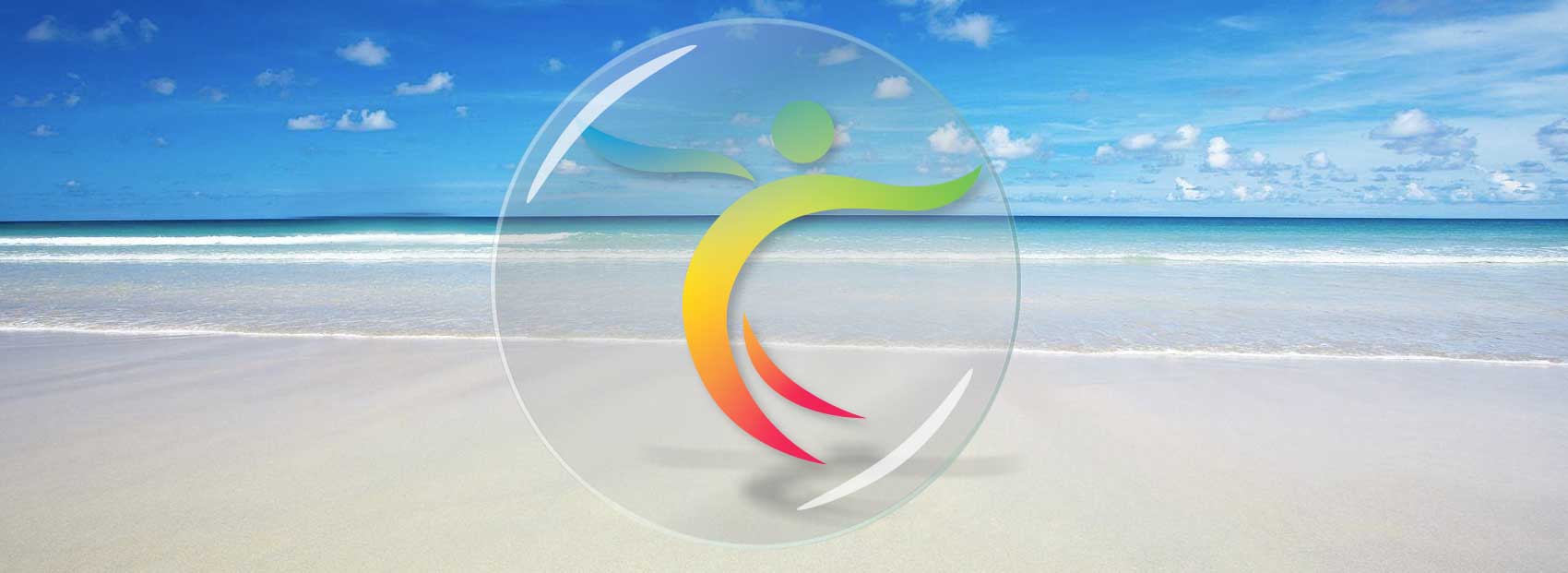 Cotham Chiropractic Clinic homepage hero banner (people jumping on a beach)