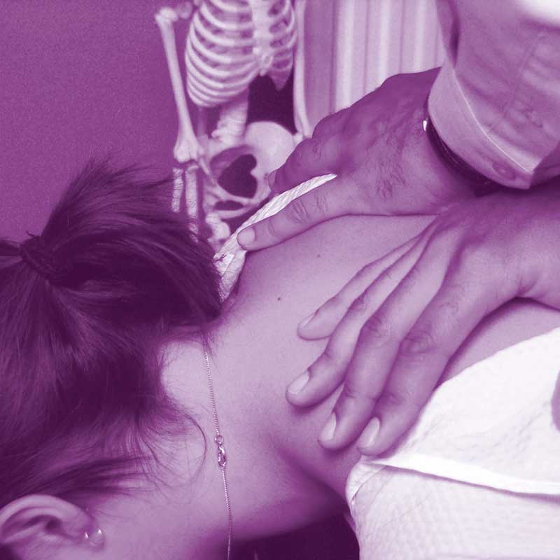Chiropractic treatment at Cotham Chiropractic Clinic