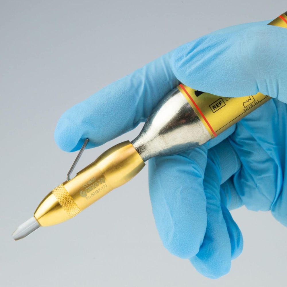 CryoPen cryotherapy treatment at CHA Clinic