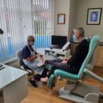 Inside Crossgates Chiropody and Therapy Centre