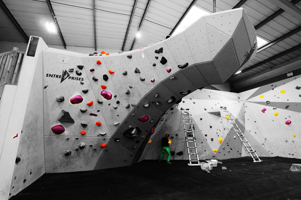 Climbing Lab studio and equipment