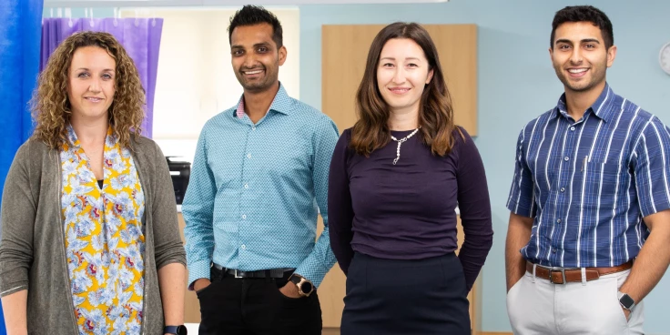 Homepage tile: Meet the team