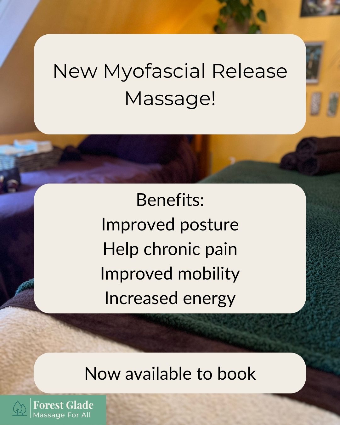 Myofascial release massage treatment