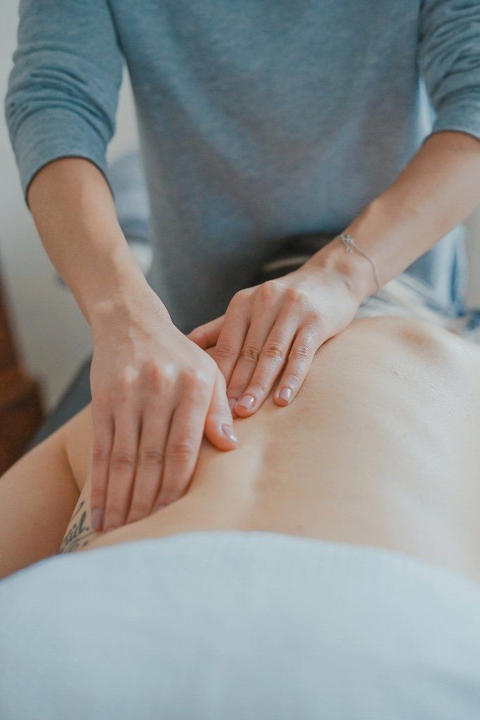 Clinic interior and treatment room at Garforth Acupuncture Clinic