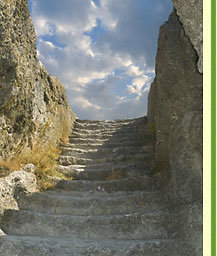Stone steps quote image