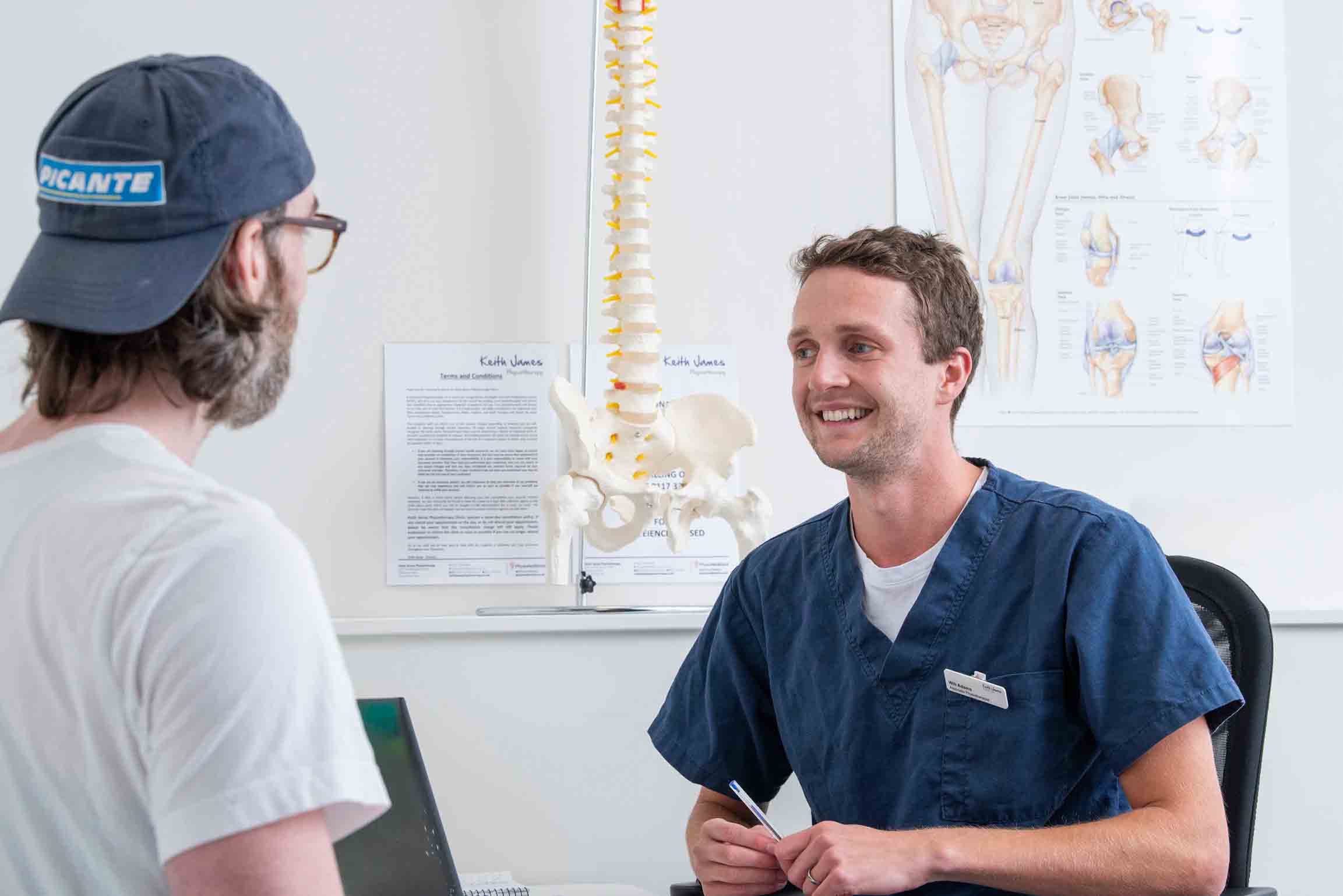 Keith James Physiotherapy interior