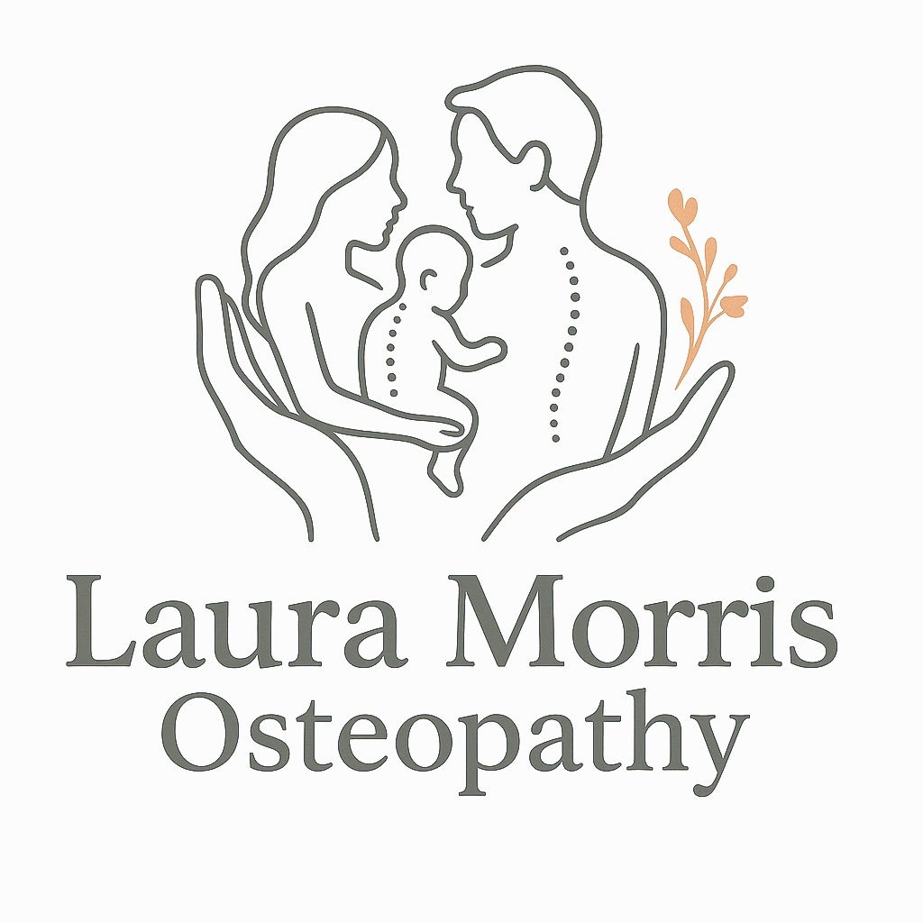 Laura Morris Osteopathy full logo / wordmark (high-resolution)