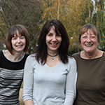 Medical secretaries team