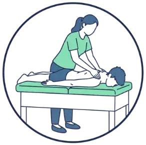 Sports massage therapy service