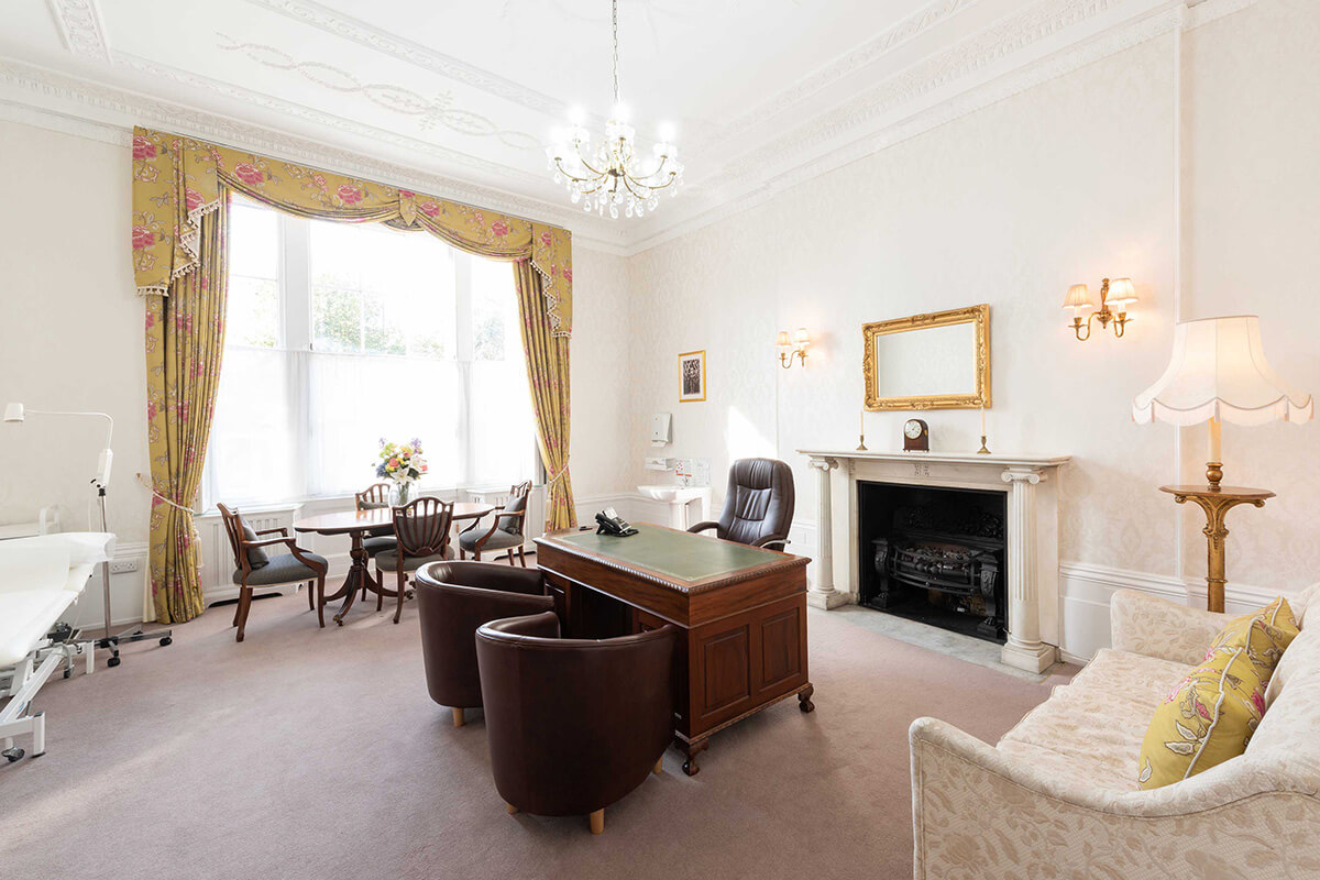 Litfield House consulting room interior