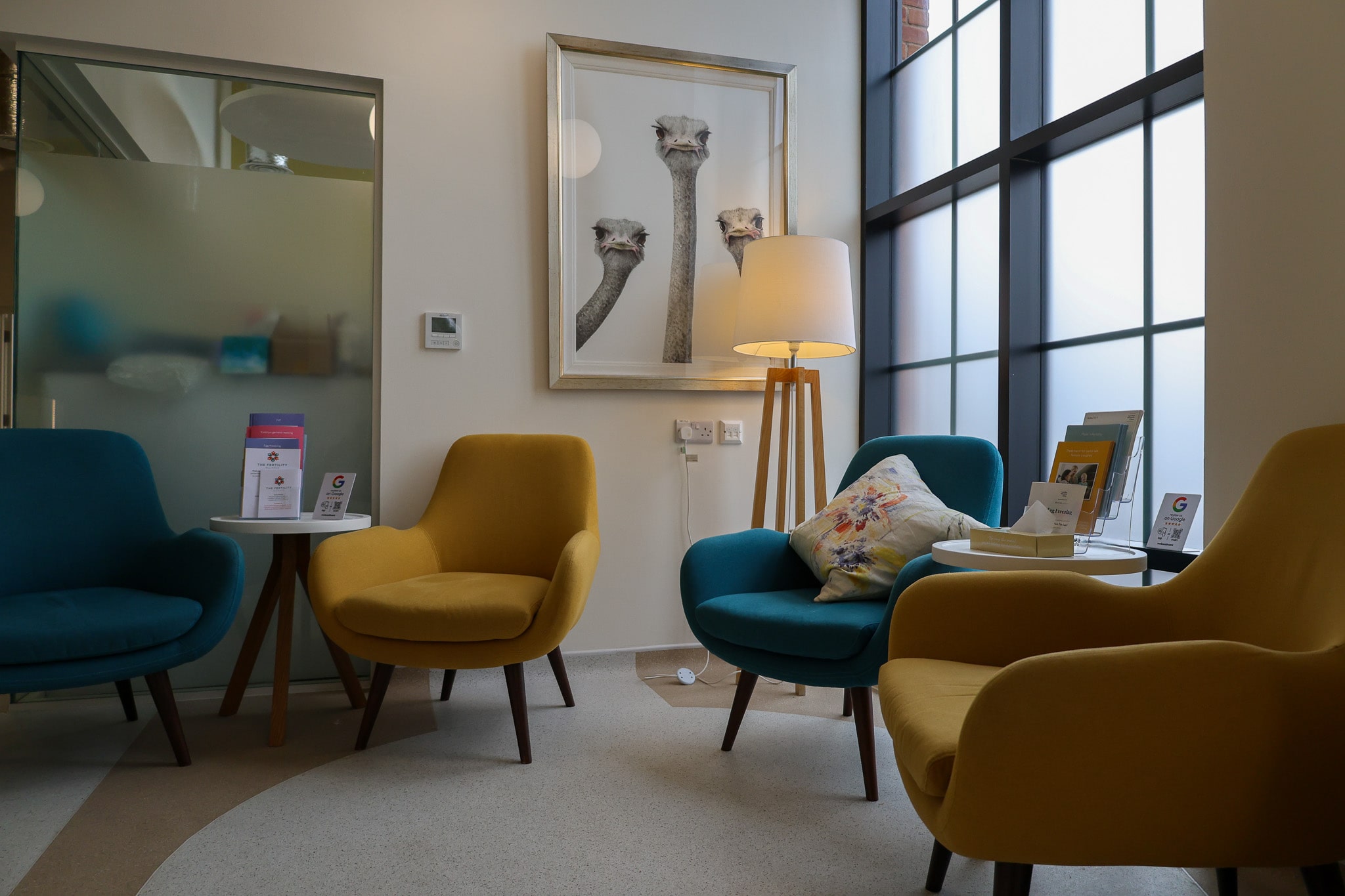 Bristol clinic waiting area