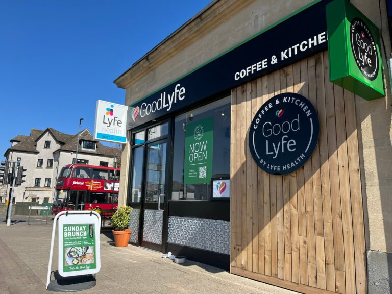 Good Lyfe café at Lyfe Health Bristol