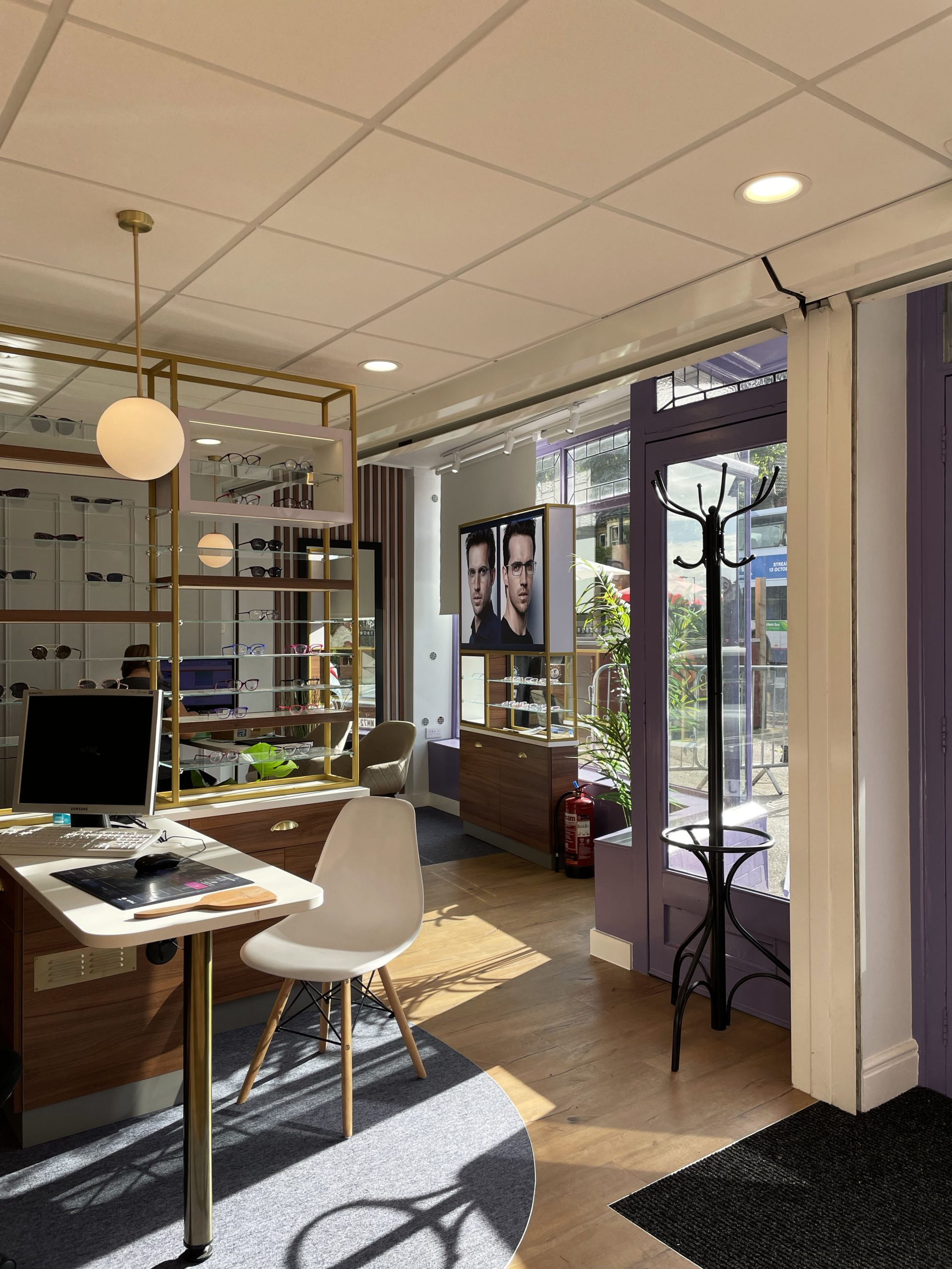 Renovated Wells Road branch interior showroom