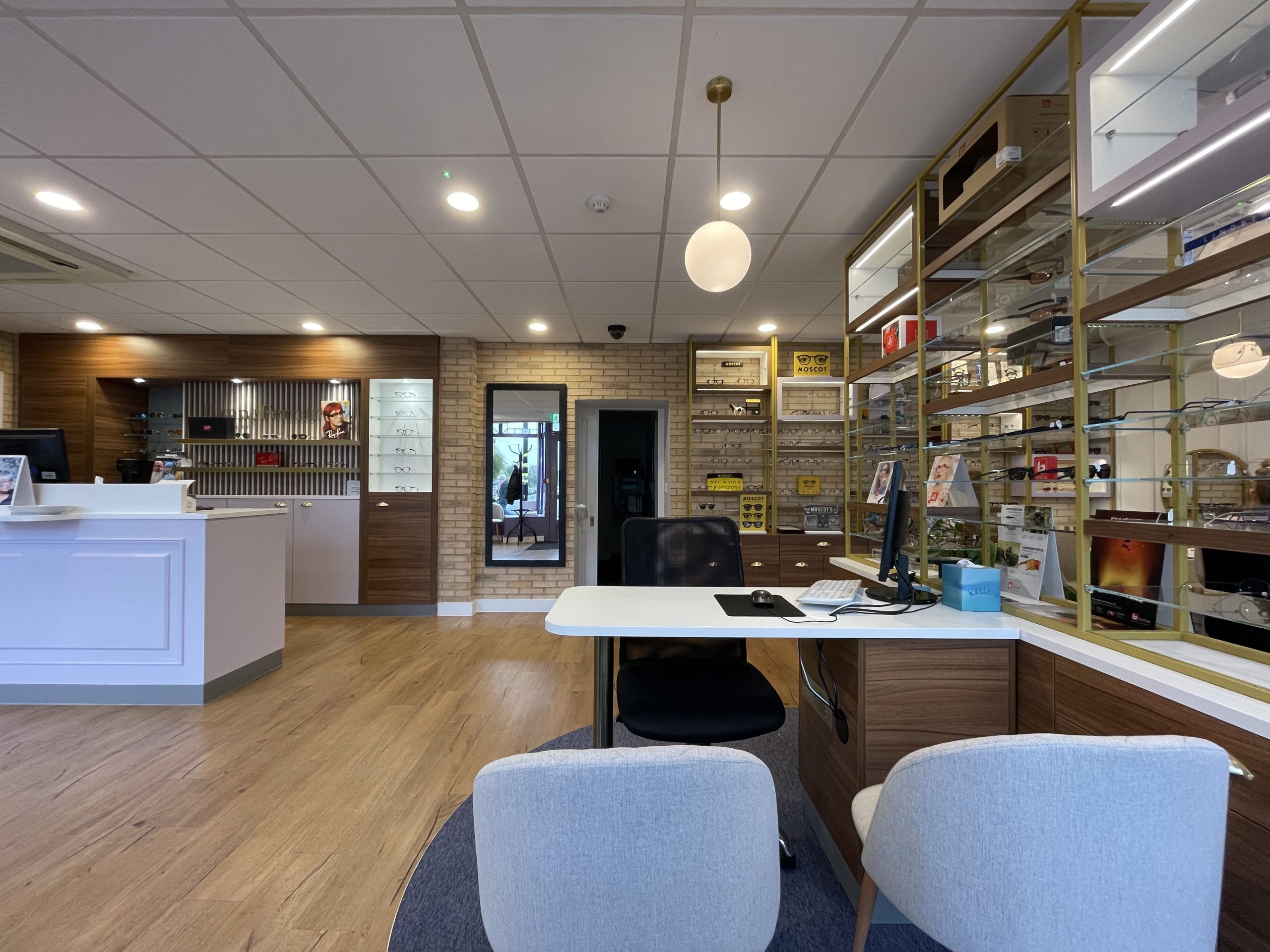 Wells Road Optometrists storefront (Knowle, Bristol)
