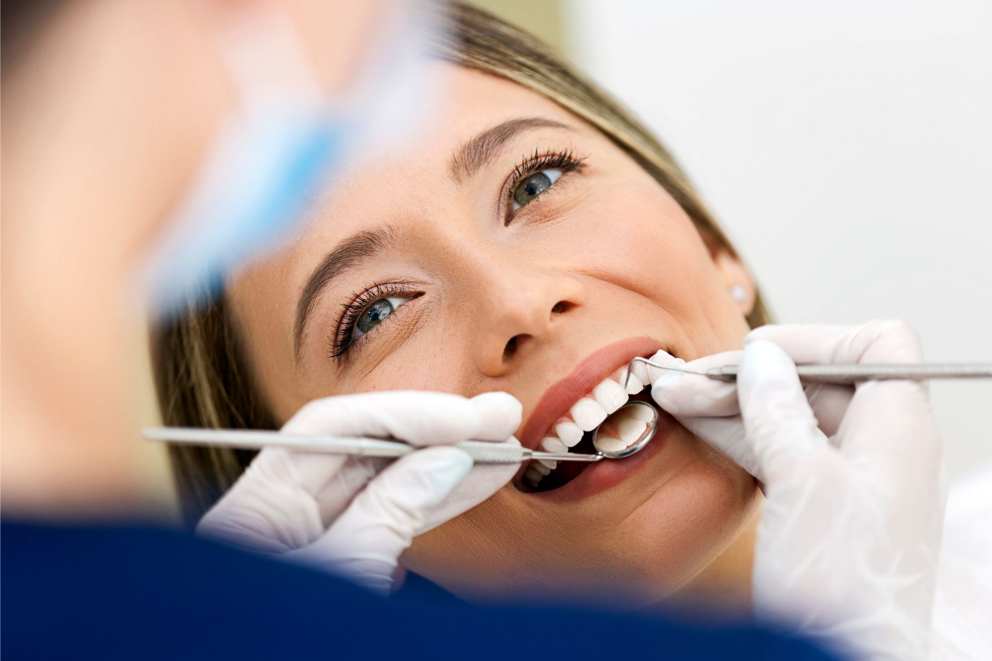 Dental examination treatment at Maple Dental