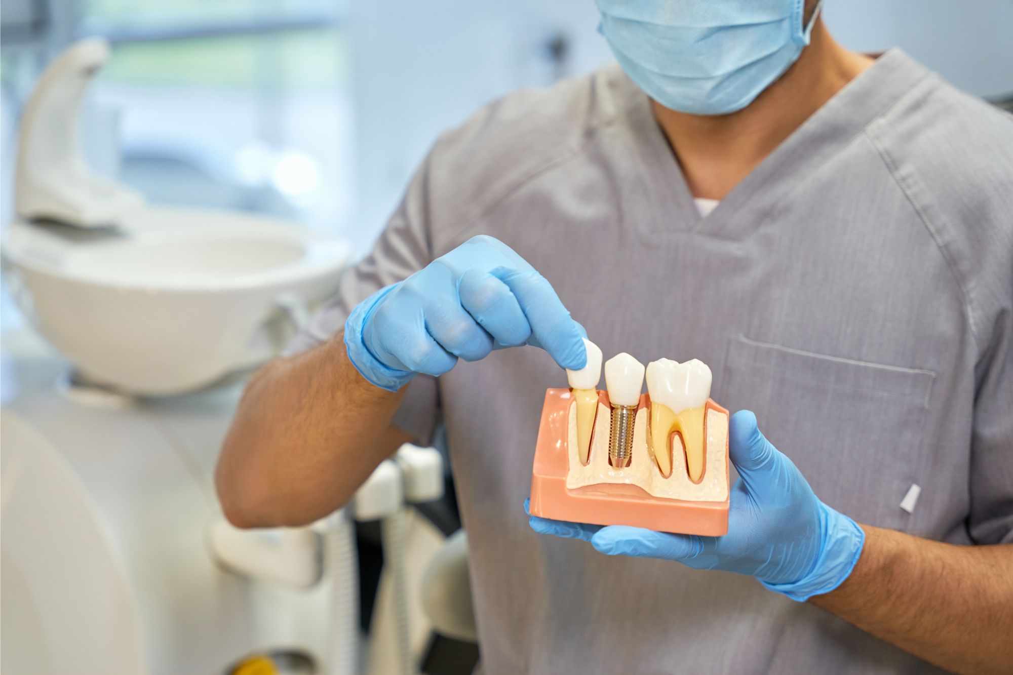 Dental implant treatment procedure