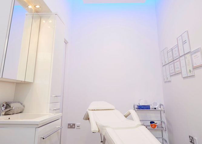 MC Aesthetics Leeds treatment room