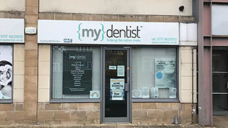 Front exterior of mydentist, Avonmouth Road, Avonmouth practice