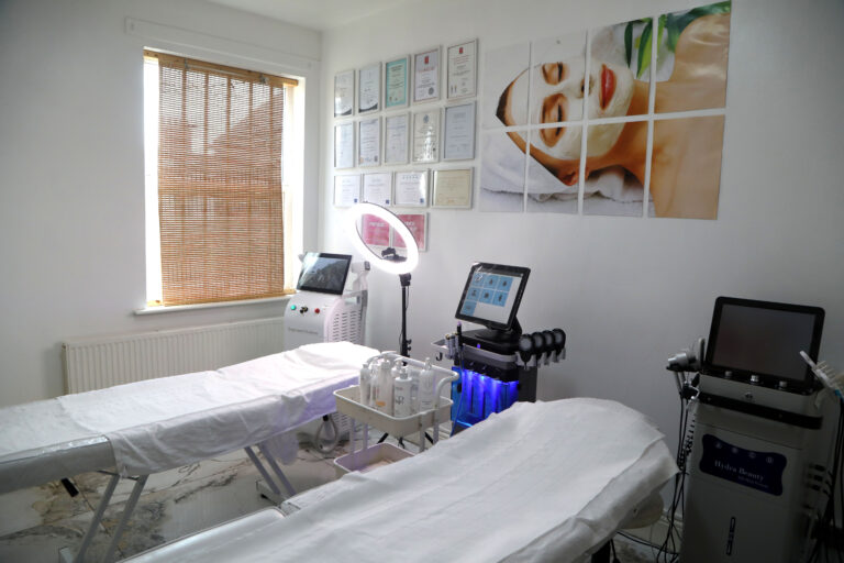 Clinic interior at Nadia's Aesthetic Clinic Manchester