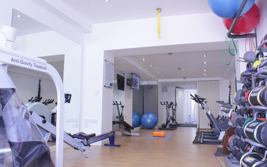 Next Step gym and exercise facility interior