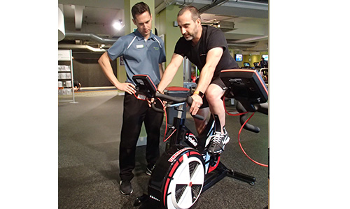 Bristol physiotherapy clinic with Watt bikes used in treatment