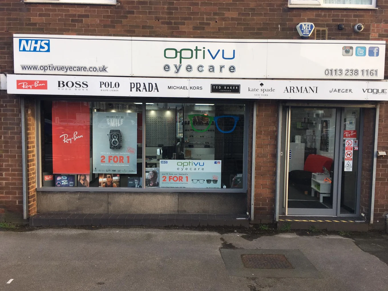 Inside Optivu Eyecare Morley