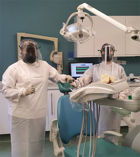 Parsonage Dental Practice clinic interior
