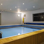 Hydrotherapy pool room