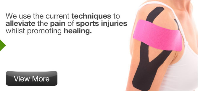 Sports injury treatment at Physio & Podiatry North