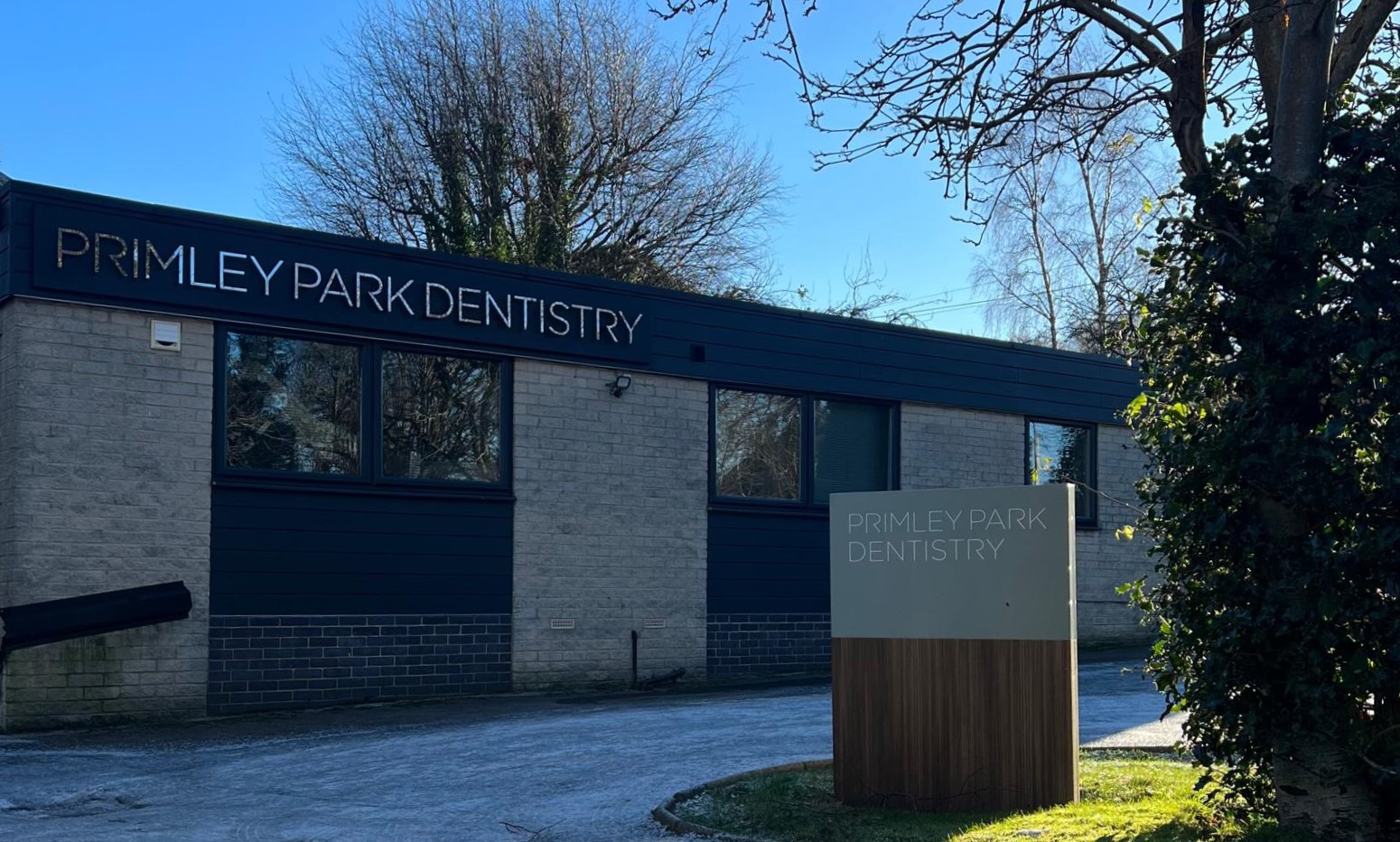 Primley Park Dentistry exterior building entrance