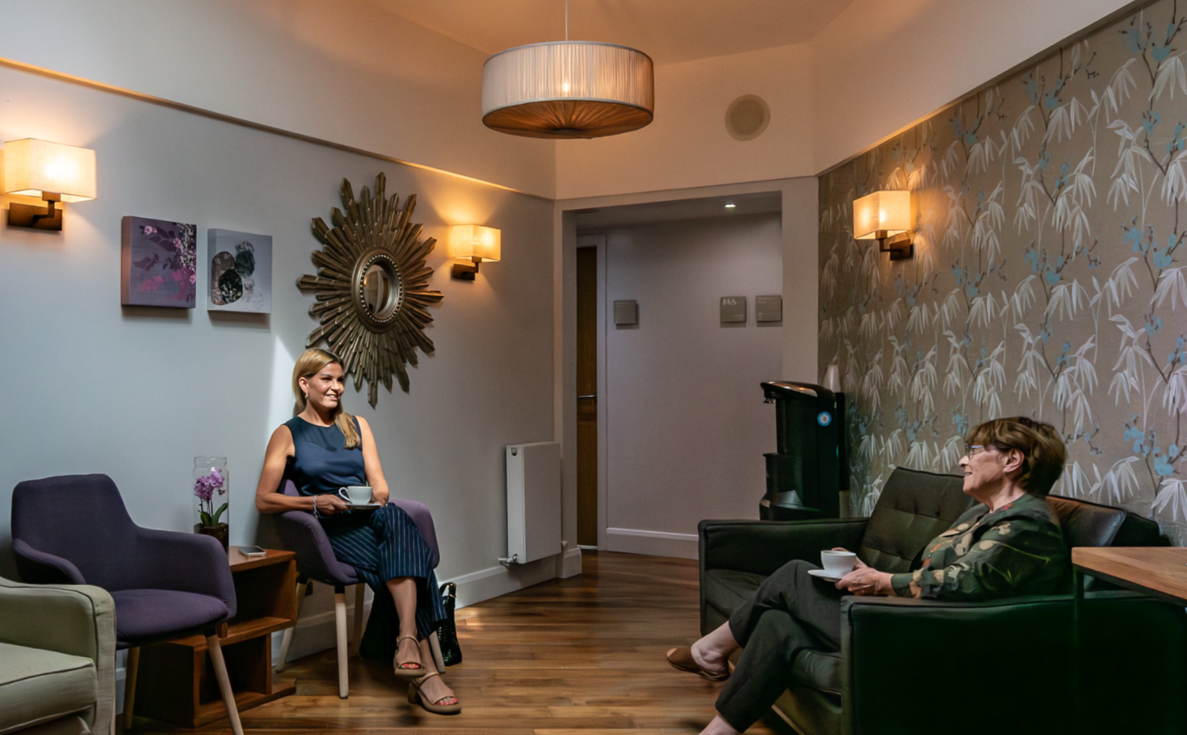 Reception area at Primley Park Dentistry
