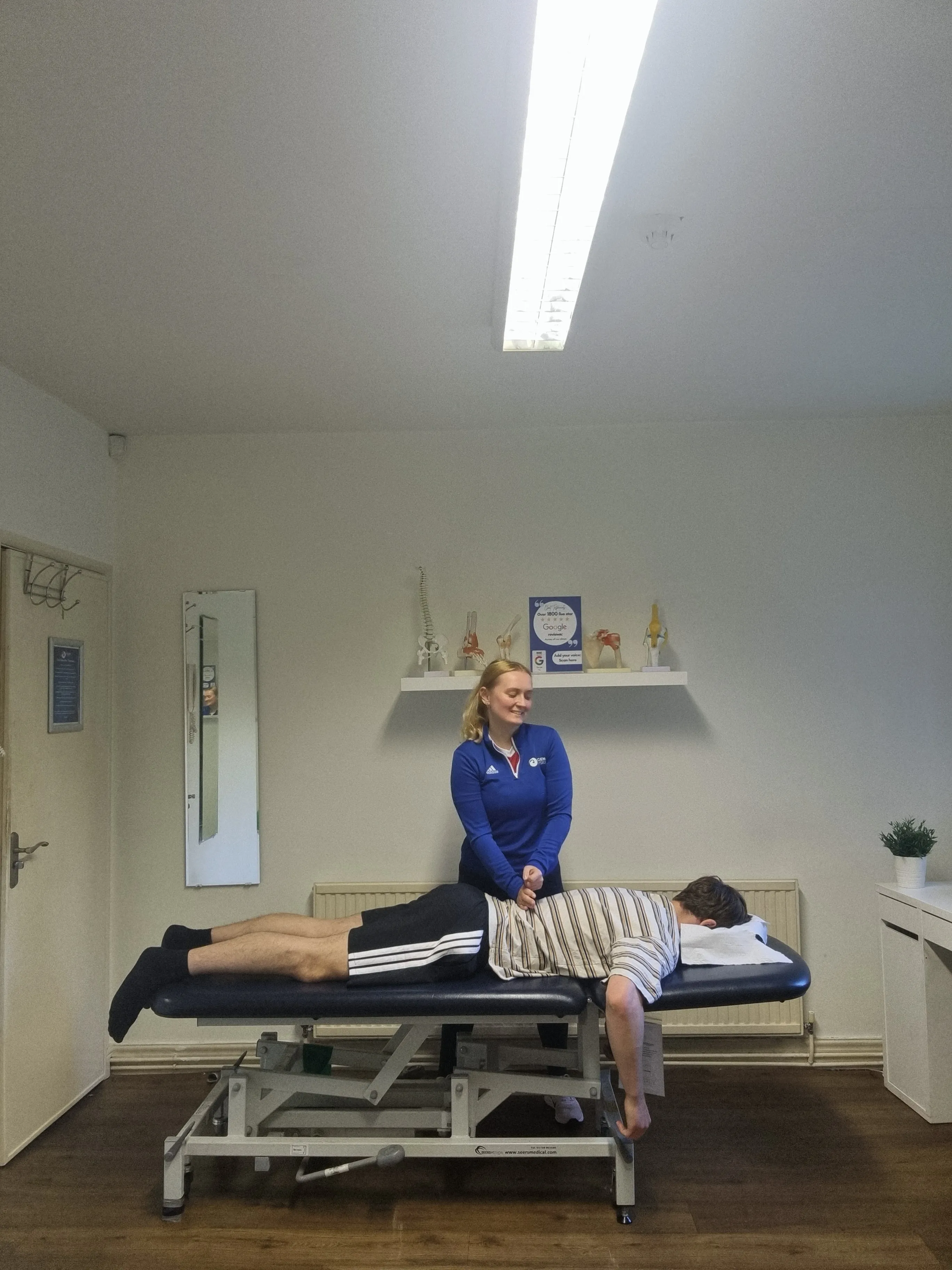 Regen Physio Alwoodley clinic interior with gym equipment