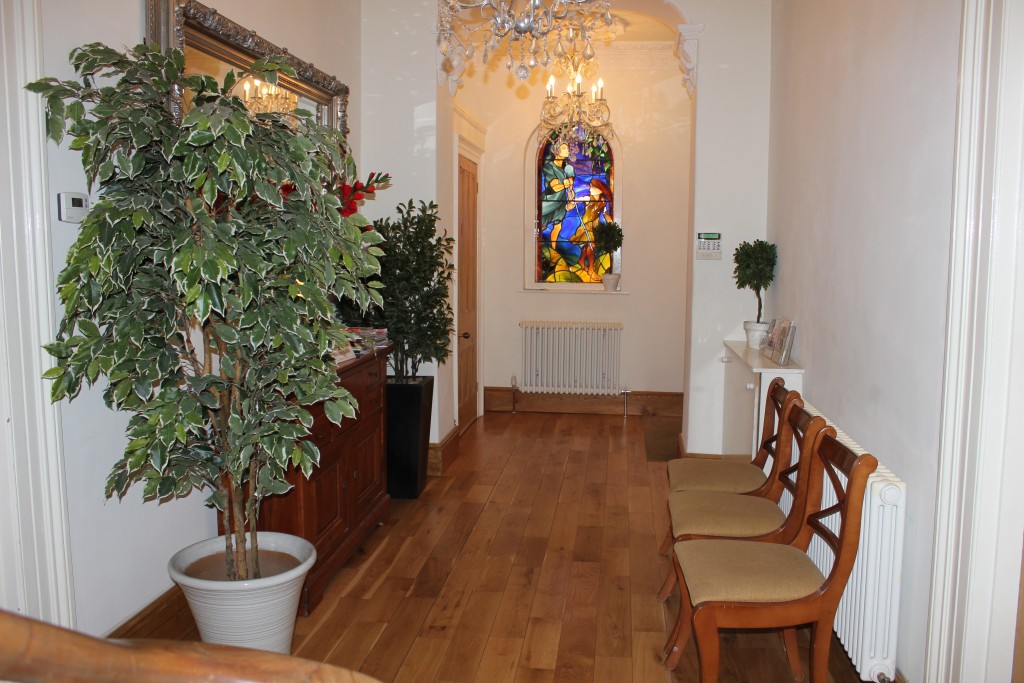 Clinic waiting area