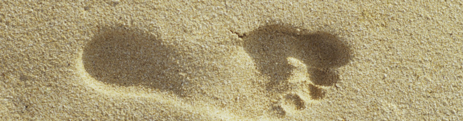 Sandy footprint