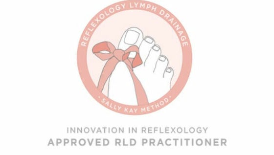 Reflexology Lymph Drainage (Sally Kay Method) Approved RLD Practitioner badge